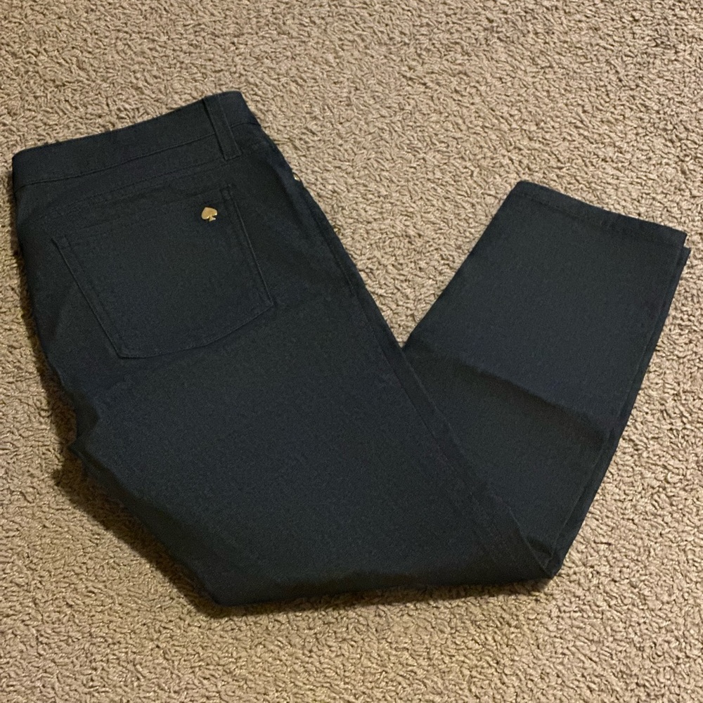 Kate Spade Broome Street cropped jeans (dark wash)